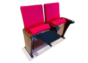 Quality Pink Wood Padded Conference Hall Chairs For Meeting Room wholesale