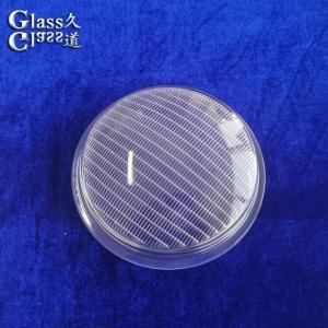 Quality Customize Transparent Textured Surface Glass Light Cover Lens wholesale