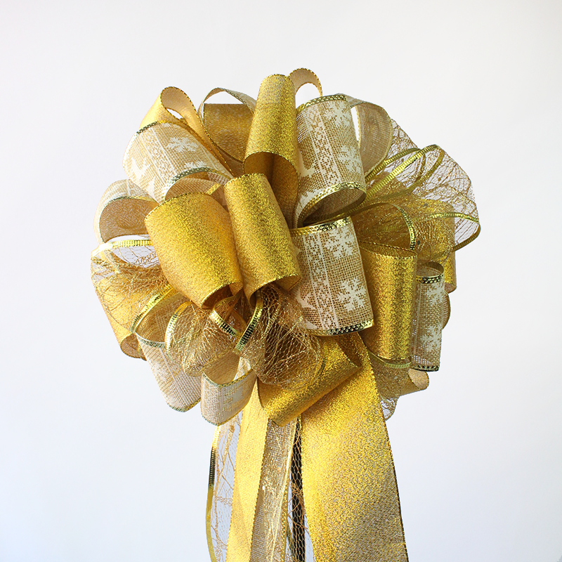 christmas wired ribbon for christmas bow
