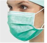 Breathable Non Woven Face Mask Disposable Medical Face Mask efficient filtration