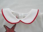 Cotton Spandex Jersey Baby Footed Rompers