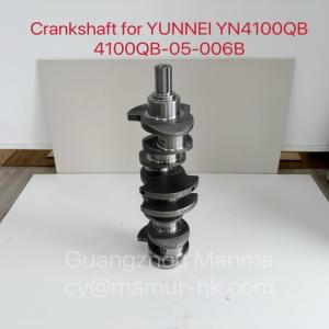 Quality MAMUR Crankshaft Truck Auto Part For YUNNEI YN4100QB 4100QB-05-006B wholesale
