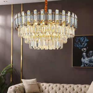 Quality Creative Led Chandelier For Live Room Luxury Crystal Lamp gold light fixtures(WH-CY-205) wholesale