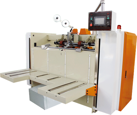 Semi-Automatic Stitcher for Corrugated Paper Double Servo Cardboard Nail Box Stapling