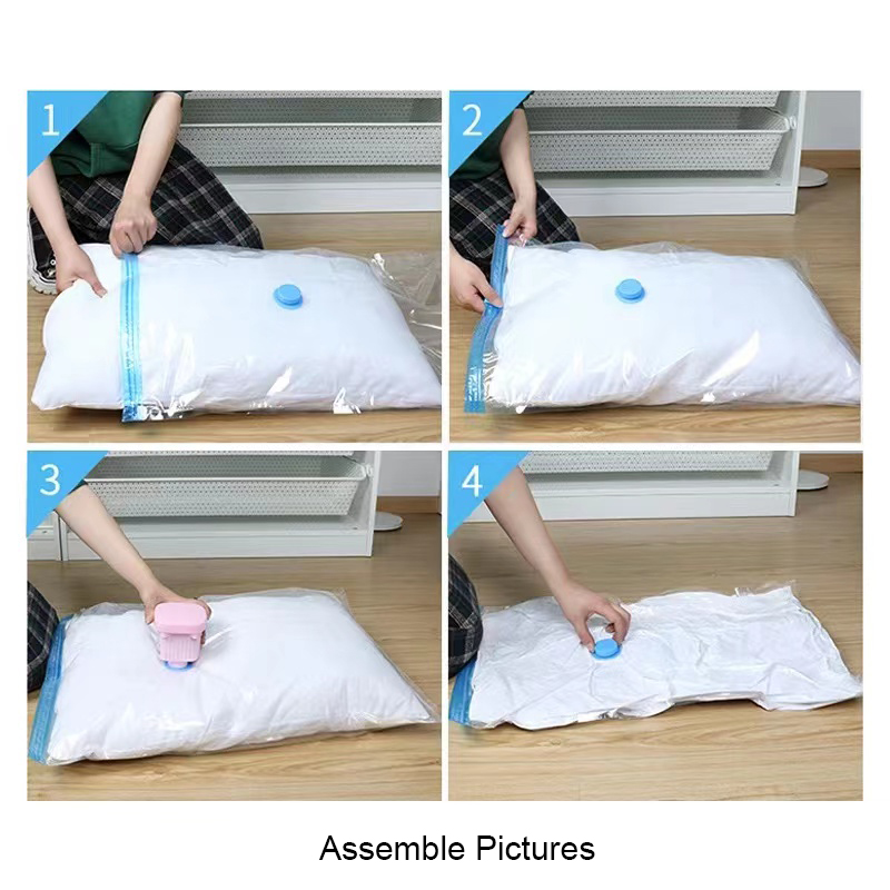 Clothing Packaging Bag Quilts And Clothes Air Suction Vacuum Compression Bag