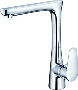 Quality Brass Single Hole Kitchen Mixer Faucet Perfect for Chrome Kitchen Upgrade T2016 wholesale