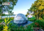 Self Cleaning Event Party 40m Span Geodesic Dome Tents