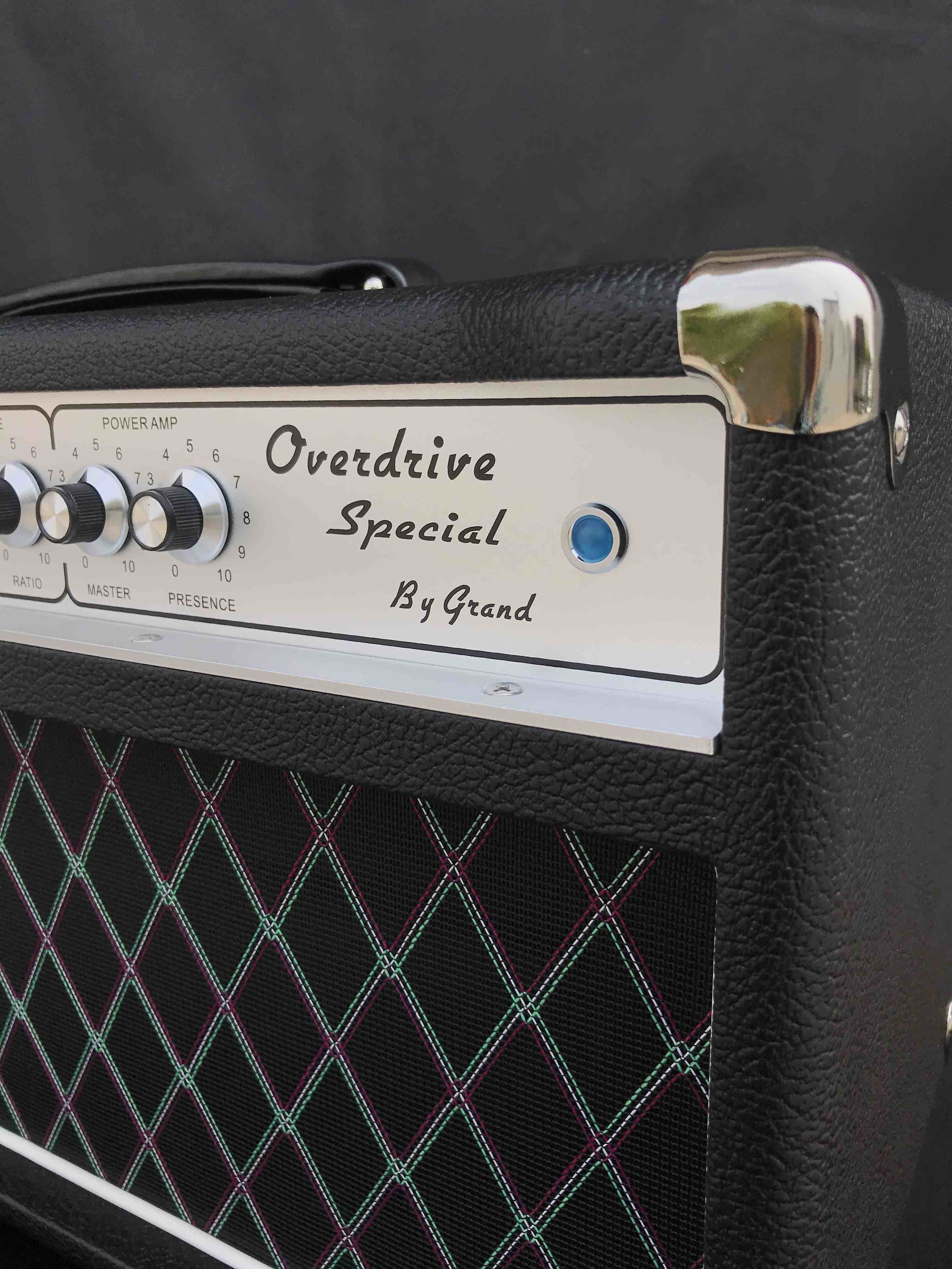 Grand Boutique Hand-wired Overdrive Special ODS50 Amp Head 50W in Black or Brown Tolex Custom Faceplate is Available