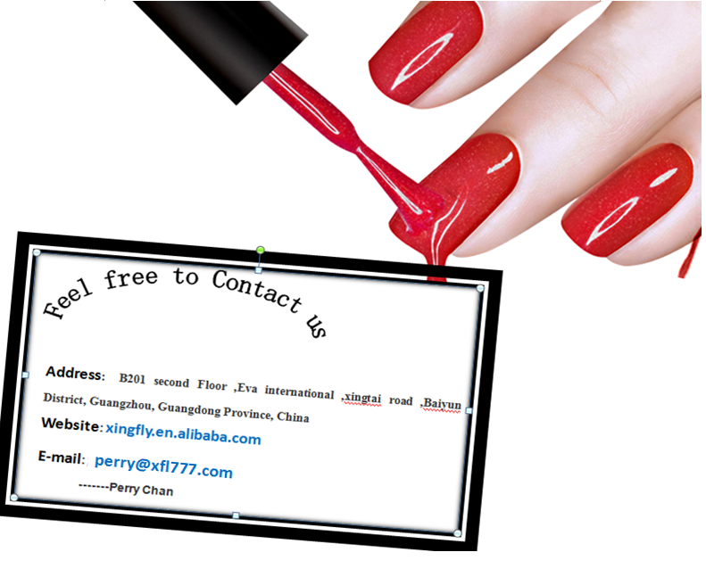 Flat type PE Nail Polish Brush Dupont Fingernail Paint Brushes
