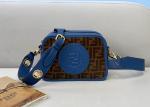 Classic F Letters Logo Embossing Luxury Cross-Body Bag Genunie Leather Assorted