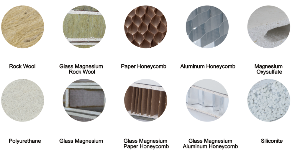 OEM Construction Insulation Clean Room Partition Panels Pu Wall Polyurethane Sandwich Panel