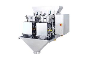 Quality Particles 2 Head 15L Hopper Linear Weigher Machine wholesale