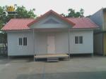 Ready -made Steel Frame Prefab Houses For Family Living