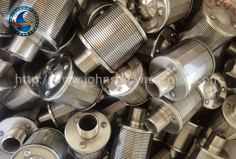Ss316l 53mm Slot Water Filter Nozzle Single Welded