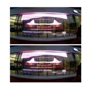 China Transparent Peelable LED Display Screens Advertising Touch Screen Type on sale