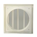 240V AC 100/125/150mm Fans Ductings ABS PP PC Ventilation Plastic Round Eggcrate