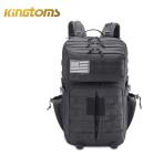 45L Black Army Knapsack Bag Waterproof 1000D Cordura PU Coating