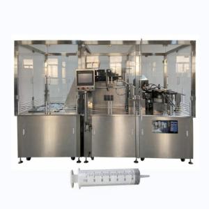 Quality Gel viscous cosmetic cream prefilled filler automatic plastic syringe filling machine wholesale