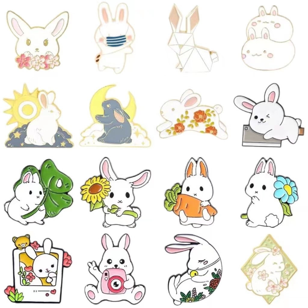 Manufacture Customized Cute Animal Pin Metal Badge Custom Cat Hard Enamel Pin