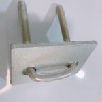 Hot Dip 316 Stainless Steel Beam Clamps Slotted Drop Galvanized pipe clamp