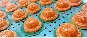 Quality 3100*1500mm Angku Kueh Moon Cake Production Line wholesale