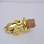Glass Bottle Cork Stopper Clear 200ml 500ml 1000ml For Wine Whisky Brandy