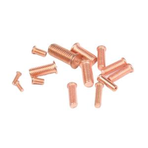 Quality Copper Industry-Approved Stainless Steel Welded Stud Spot Welding Screw Bolt Fastener with Plain Finish wholesale