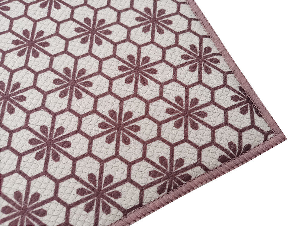 Customized Pattern Microfiber Dish Drying Mat For Kitchen Counter Mat
