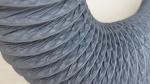 PVC Coated Fiber Glass Flexible Duct Machine 0.25mm