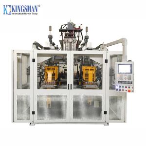 Quality HDPE Automatic Blow Molding Machine Double Station 245mm Mould Thickness wholesale