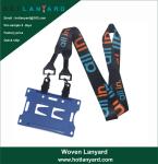 Promotional Sublimation Sublimated Custom ID Card Holders Lanyards with Logo