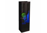 Long Wine Bottle Gift Bag Customized Size , Any Color Paper Wine Gift Bags