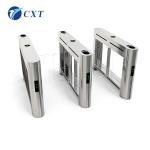 Waist Height Metal Swing Barrier Gate 304 Innovative Anti Collision