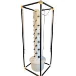 32 48 64 Holes Vertical Indoor Pineapple Tower Hydroponic Growing System 30L 8