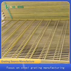 Quality Yellow Plastic Dipping Carbon Steel Grating For Chicken House Fencing wholesale