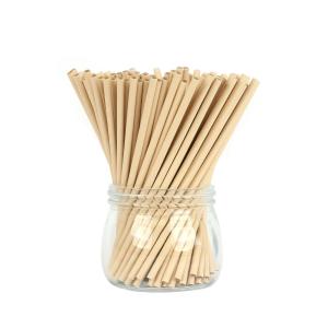 Quality PLA Biodegradable Paper Straws Brown Paper Straws Independent Packaging wholesale