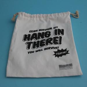 Quality Durable Drawstring 34x45cm Cotton Storage Bag wholesale