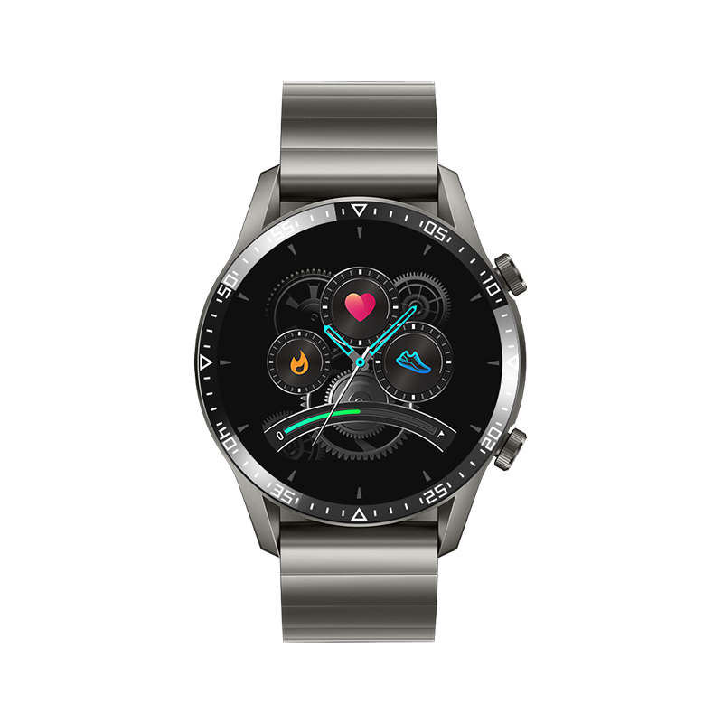 Black Fitness Tracker Device Ip67 Smartwatch For Swimming And Cycling