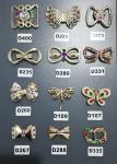 Colorful Antique Customized Plastic Shoe Buckles For Gifts Shoe , Eco Friendly