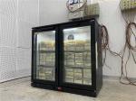 2 Glass Doors Counter Top Display Beer Cooler