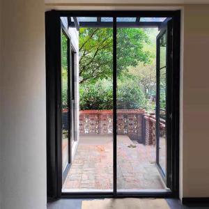 Quality Fly And Insect Resistance Retractable Window Screens Door System wholesale