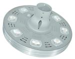 8 Heads 160w Outdoor Led Garden Pole Lights Solar Powered Planet Style D439mm