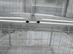 4mm Hot Dipped Galvanized Rubbish Cage Metal Garbage Cage Tube 32mm*1.5mm