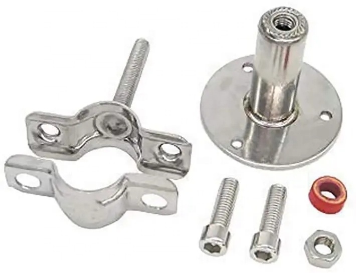 Customized OEM Adjustable Pipe Clamp Stainless Steel Pipe For Welding Connection