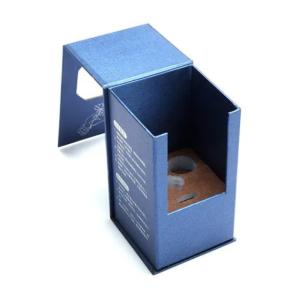 Quality Essential Oil Bottle Perfume Packaging Box Flip Open Window wholesale