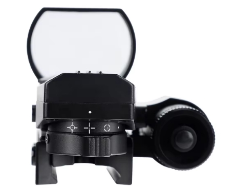 Aluminium Alloy Red Dot Sight with Red Laser 1x22x33 Red and Green Illumination Combo