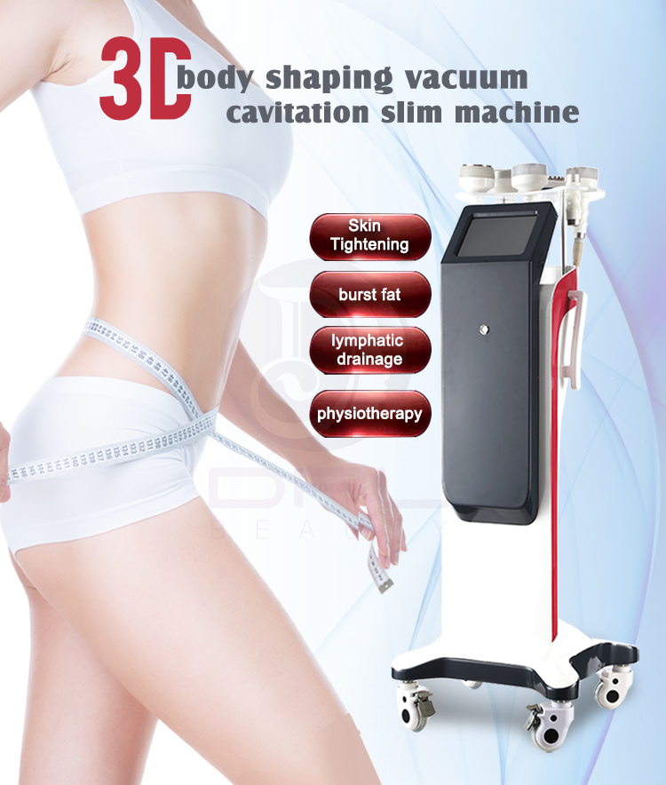 40k 80k Ultrasonic Cavitation Rf Vacuum Body Slimming Weight Loss Machine for Body Slimming
