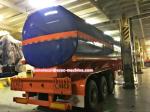 3 Alxe Heavy Duty Semi Trailers Tanker Trailer Dust Material Transportation
