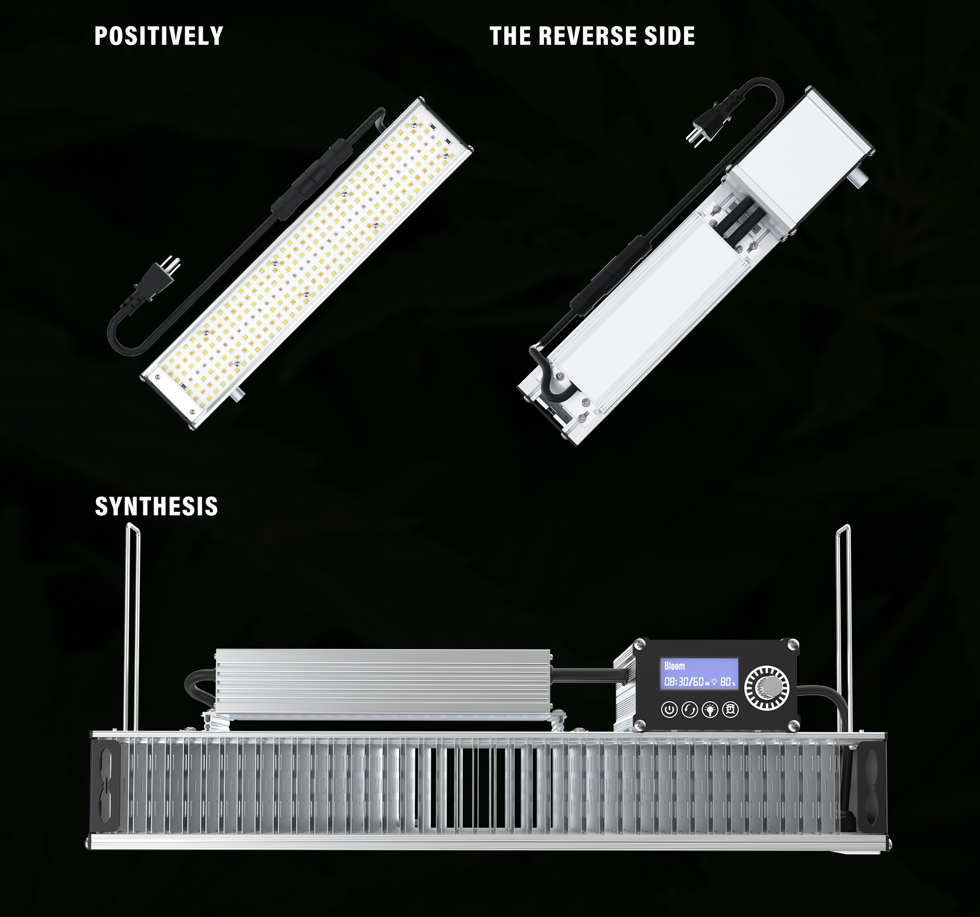 High Efficiency 400w Led Grow Lights For Weed Growing 600W HPS Replace Dimmable Timing Full Spectrum Daisy Chain