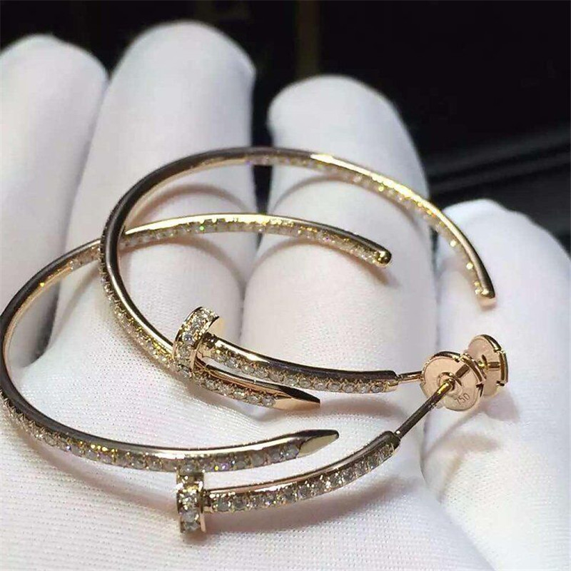 C juste un clou earrings 18k gold white gold yellow gold rose gold bracelet Jewelry factory in Shenzhen, China